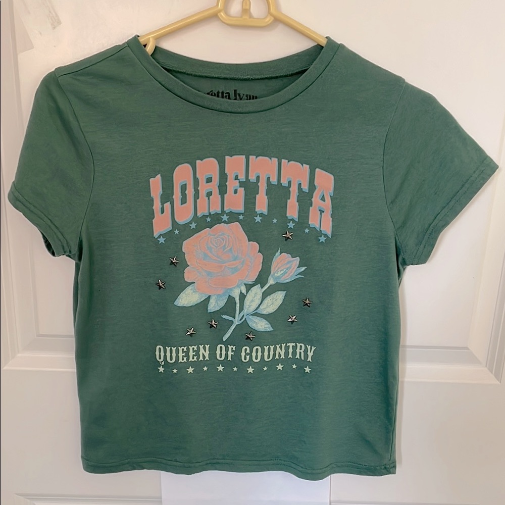 Loretta Lynn Queen of Country Tee Youth Medium